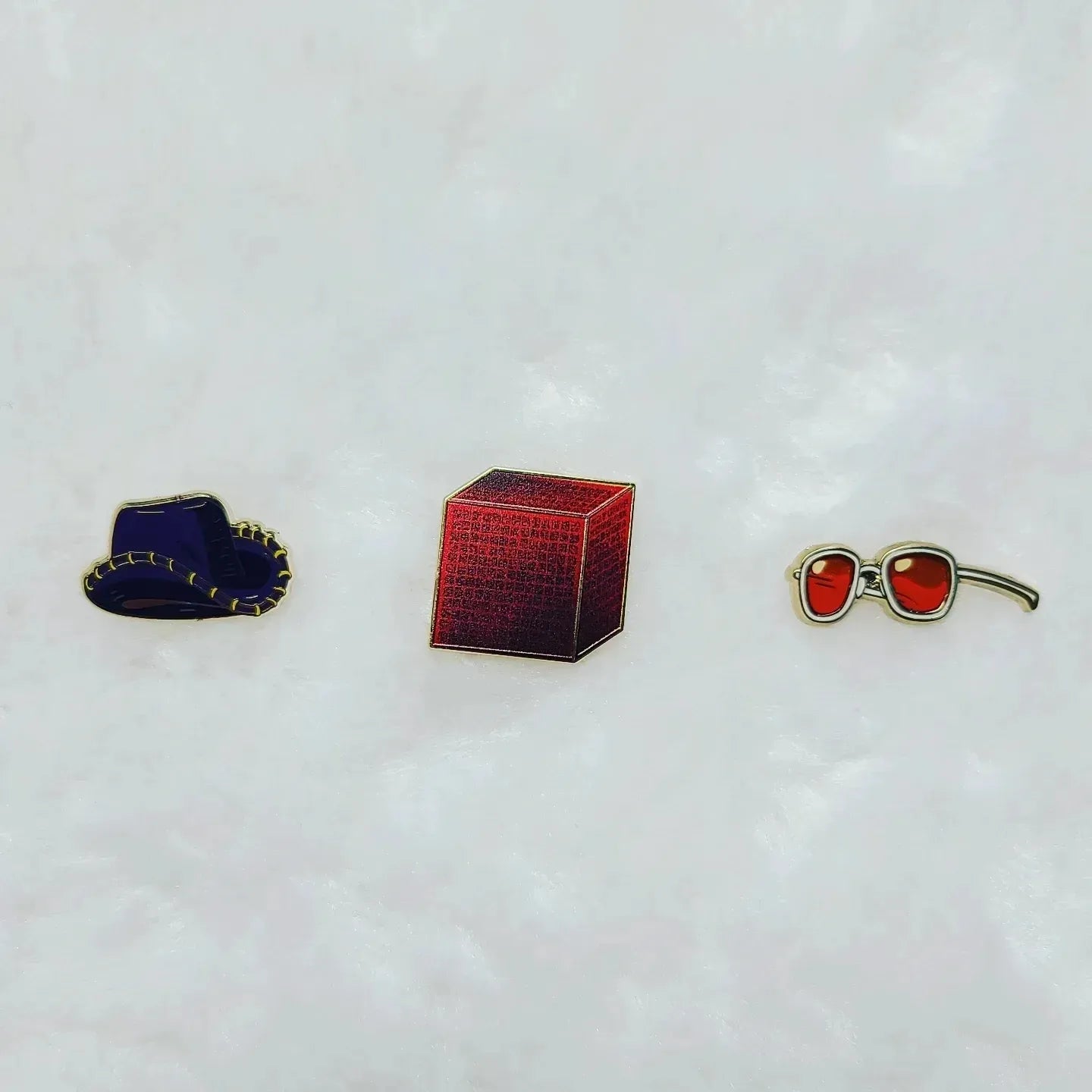 Archaeologist Hard Enamel Filler Pins