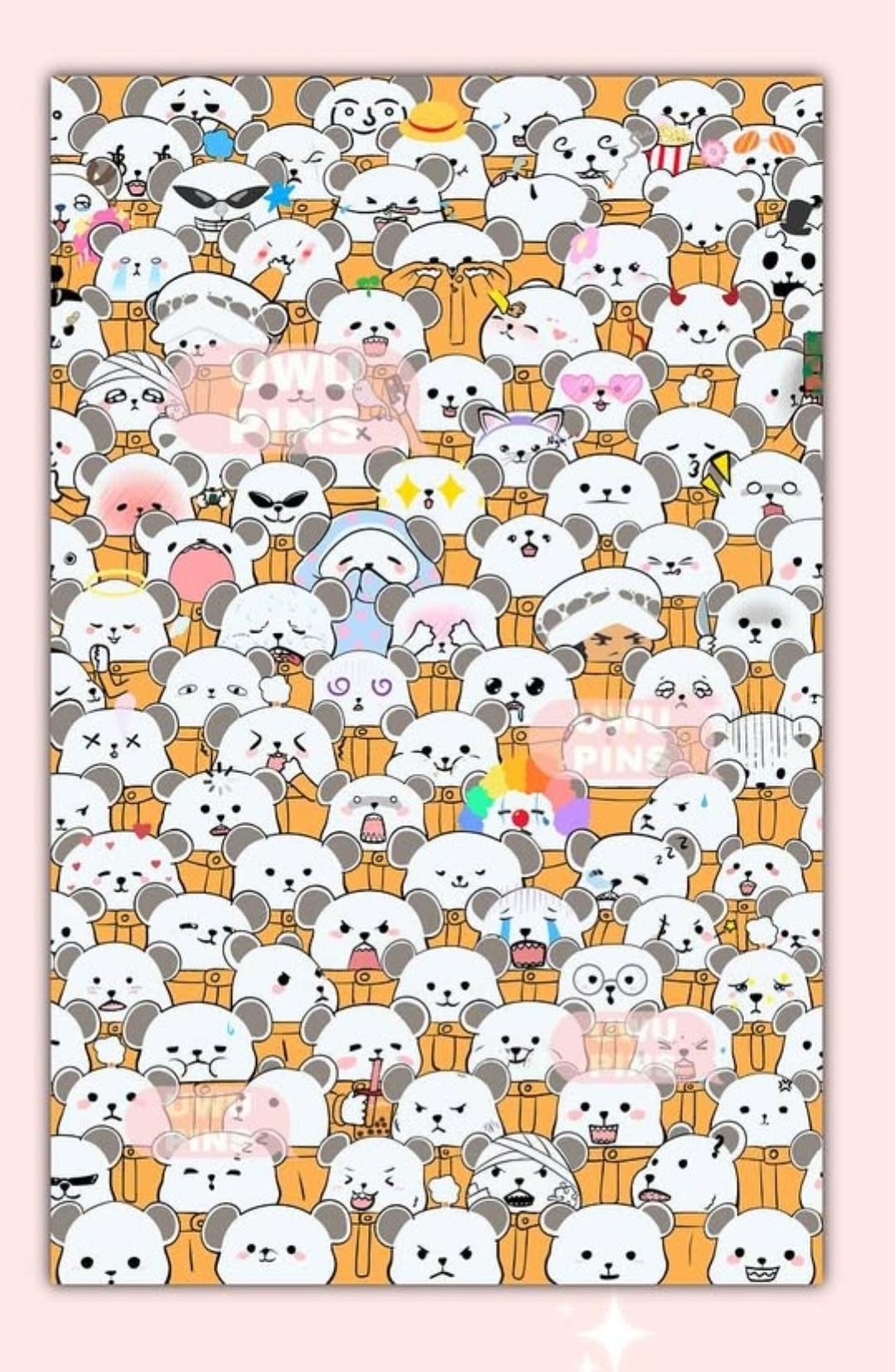 Bear emotes Print