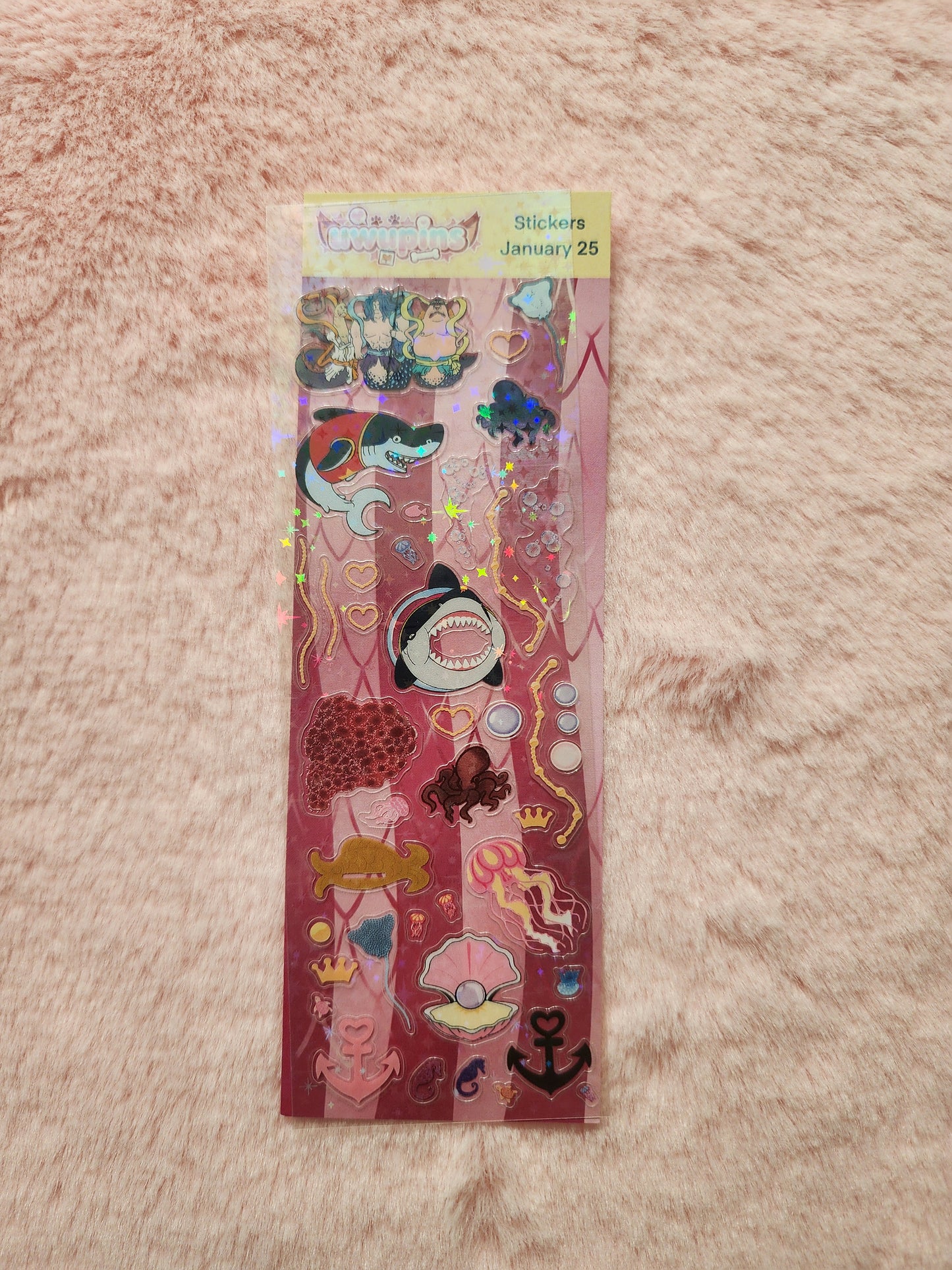 Mermaid Hime Sticker sheet