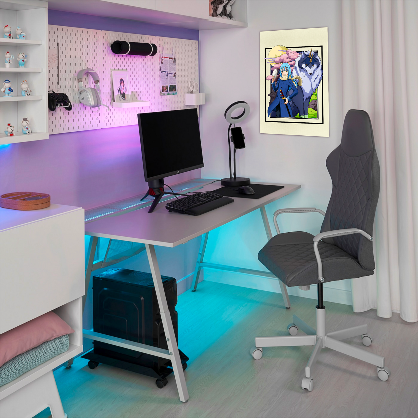 Big Wolf & Slime Print