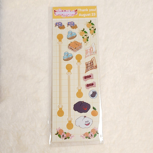 Cat thief Sticker sheet