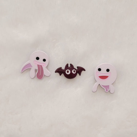 [Patreon] V2 Ghosties Soft Enamel Pin