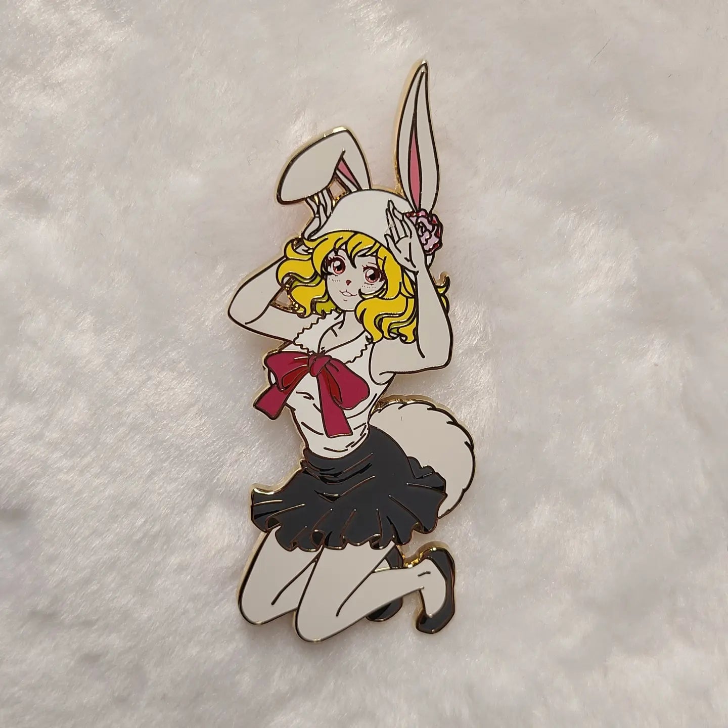 Bunny Girl Hard Enamel Pin