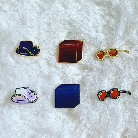 Archaeologist Hard Enamel Filler Pins