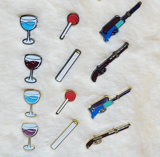 For kids Filler Hard Enamel Pin set