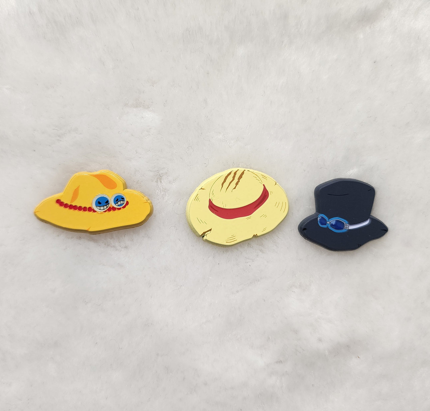 [Patreon] Hats and sandos Filler Enamel Pins
