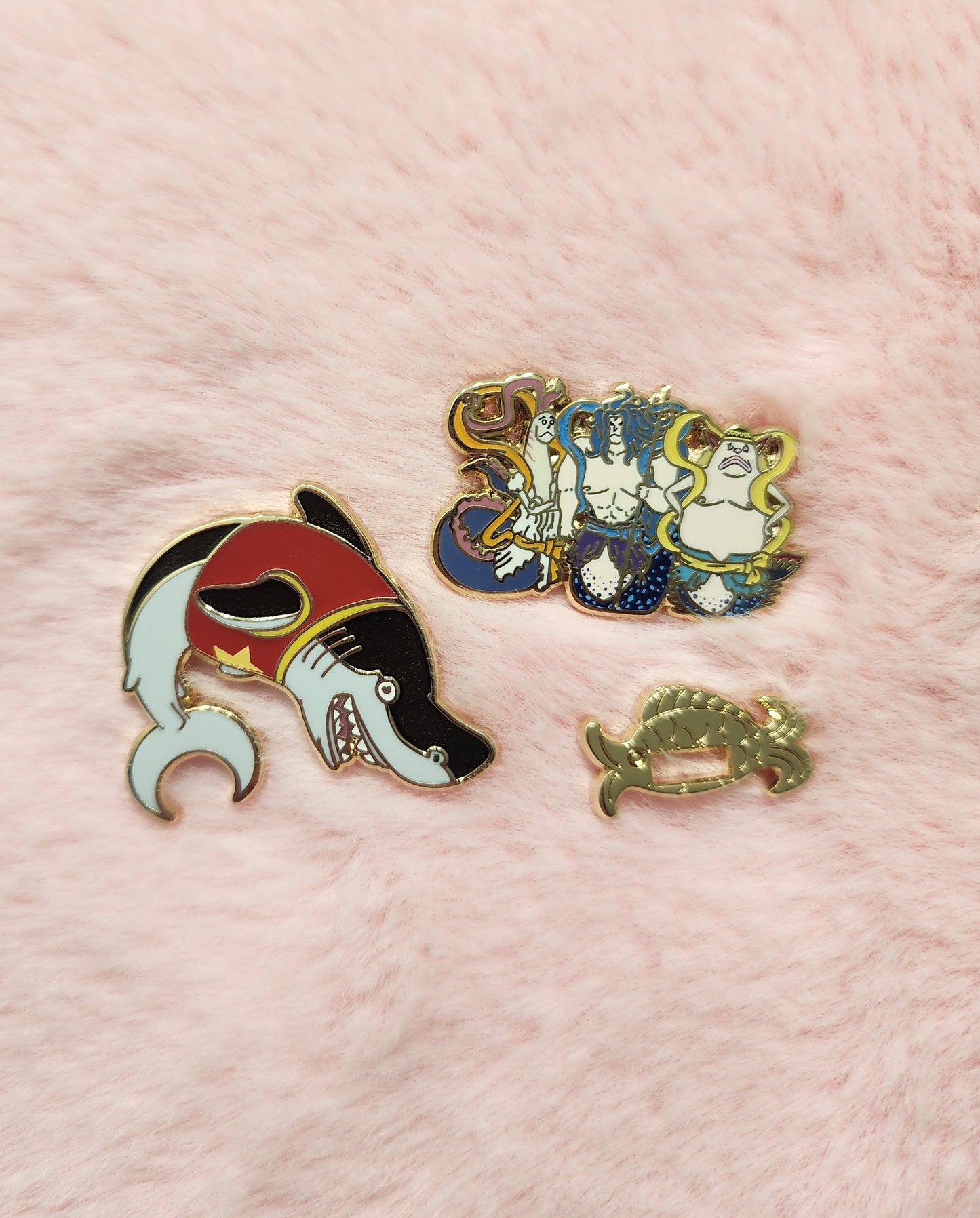 [Patreon] Mermaid hime Filler Enamel Pins
