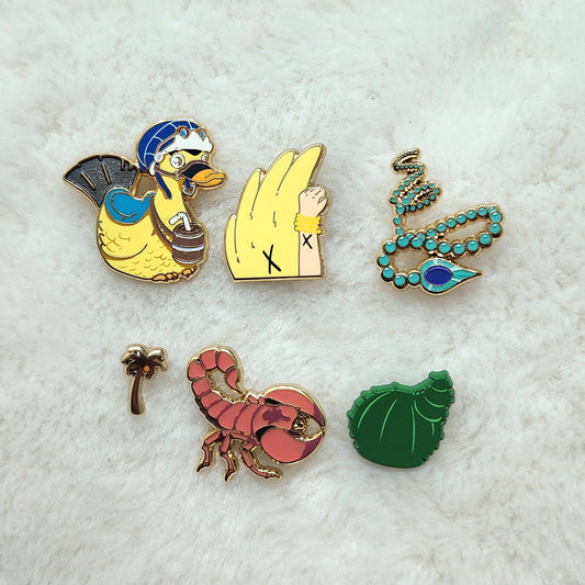 [Patreon] Miss Wednesday Filler Enamel Pins