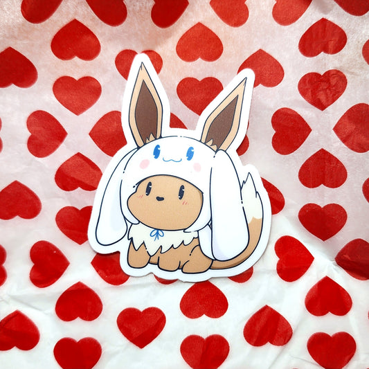 White hat Sticker Vinyl