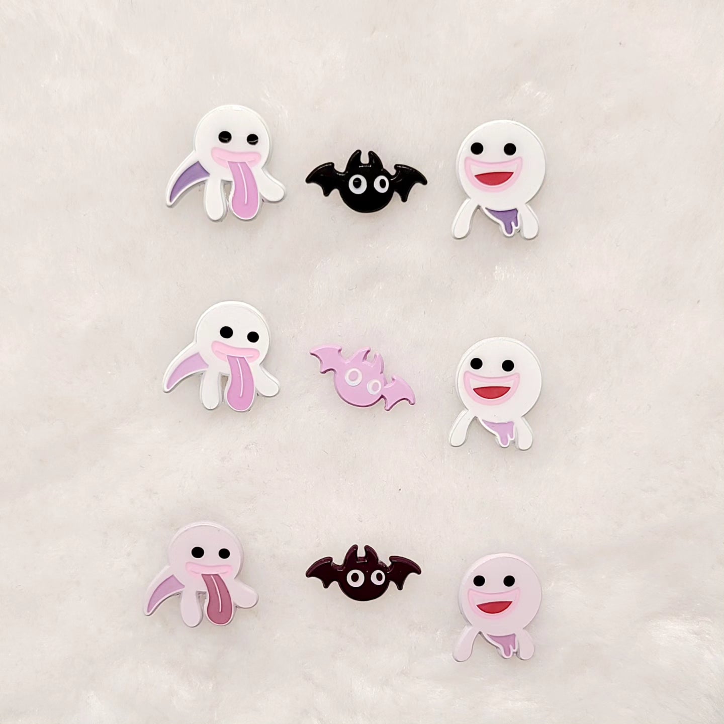 [Patreon] V2 Ghosties Soft Enamel Pin