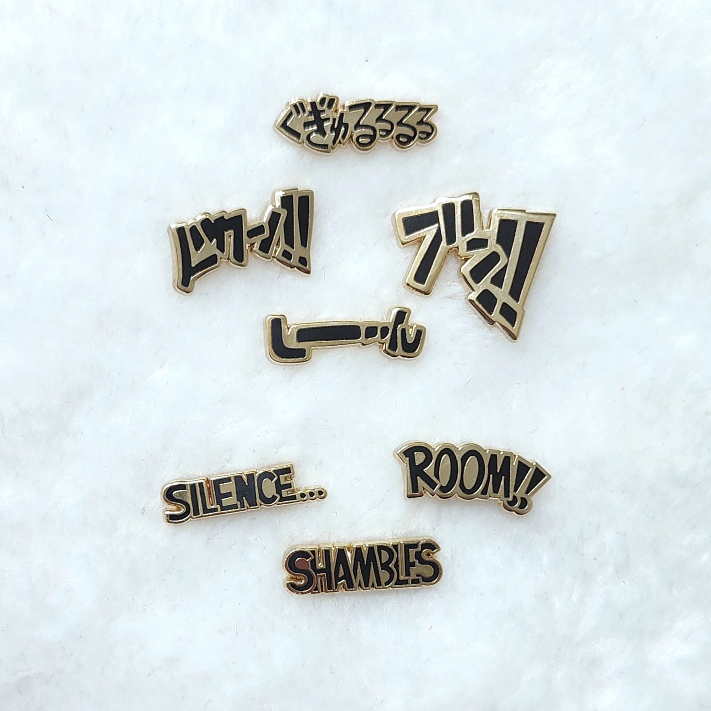 [Patreon] Words Filler Enamel Pins