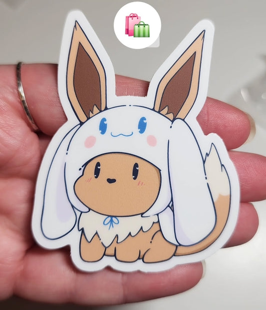 White hat Sticker Vinyl