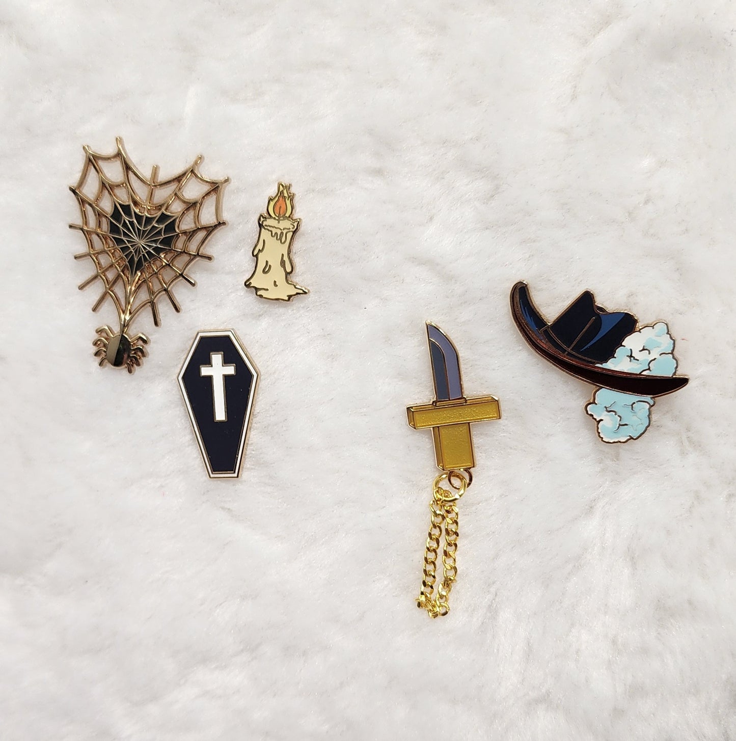 [Patreon] Daddy Long Sword Filler Enamel Pins