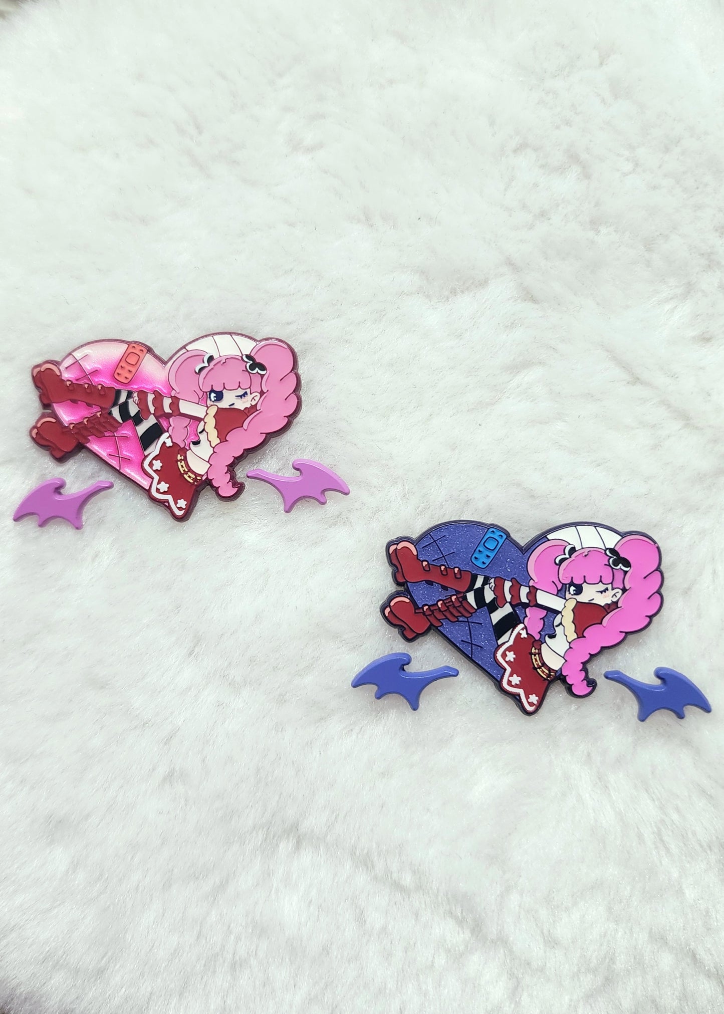 Kawaii Princess Soft enamel pin