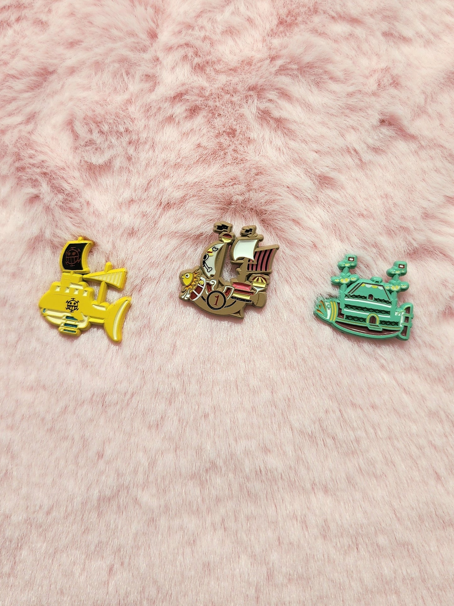 [Patreon] Ships and the ocean Filler Enamel Pins
