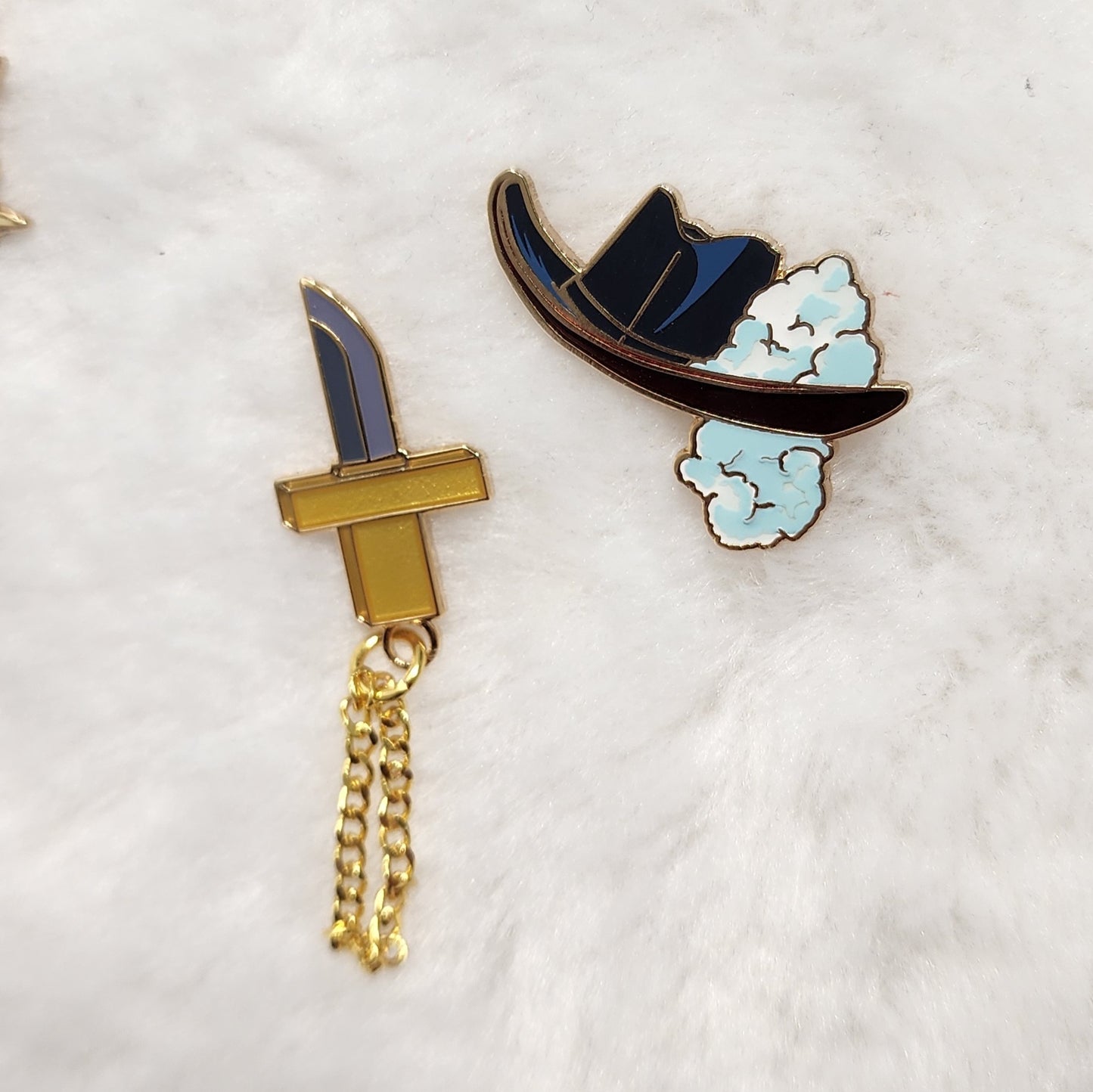 [Patreon] Daddy Long Sword Filler Enamel Pins