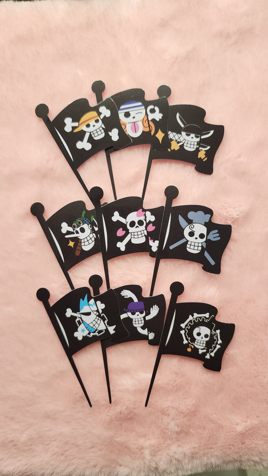 Flag stickers