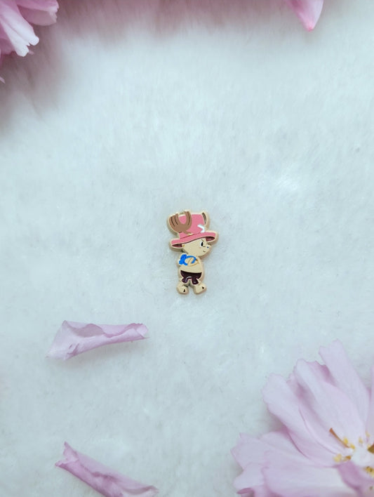 Reindeer transformation Enamel Pin