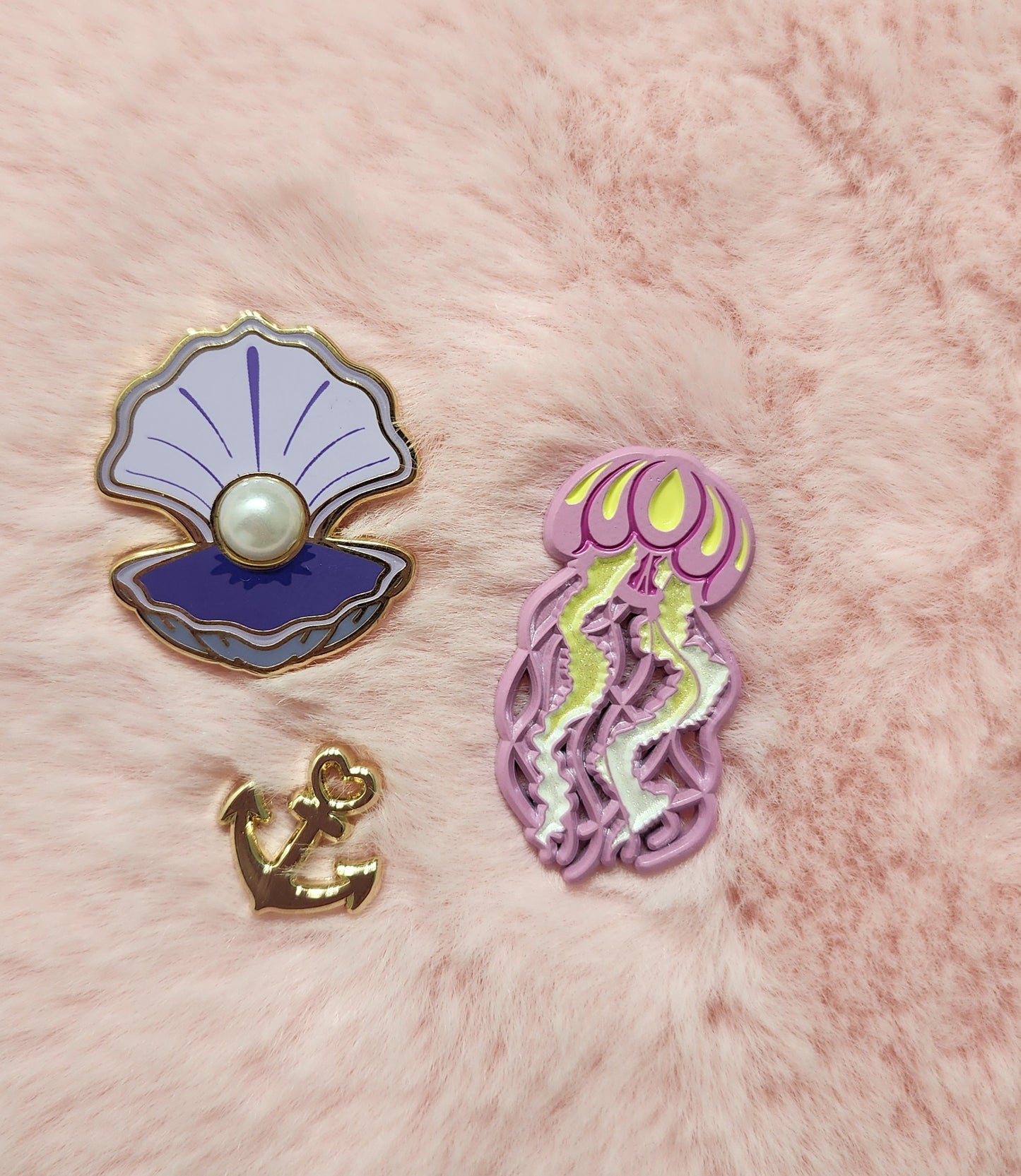 [Patreon] Mermaid hime Filler Enamel Pins