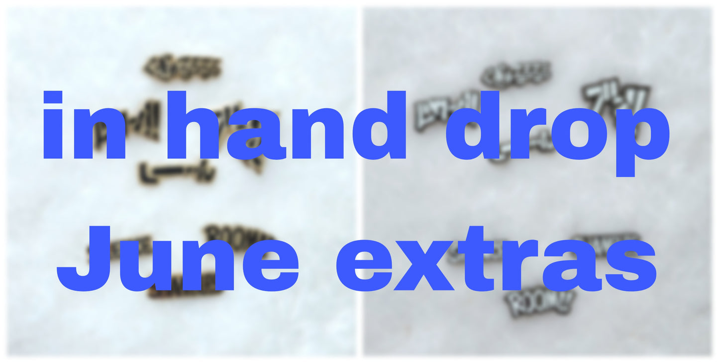 [Patreon] Words Filler Enamel Pins