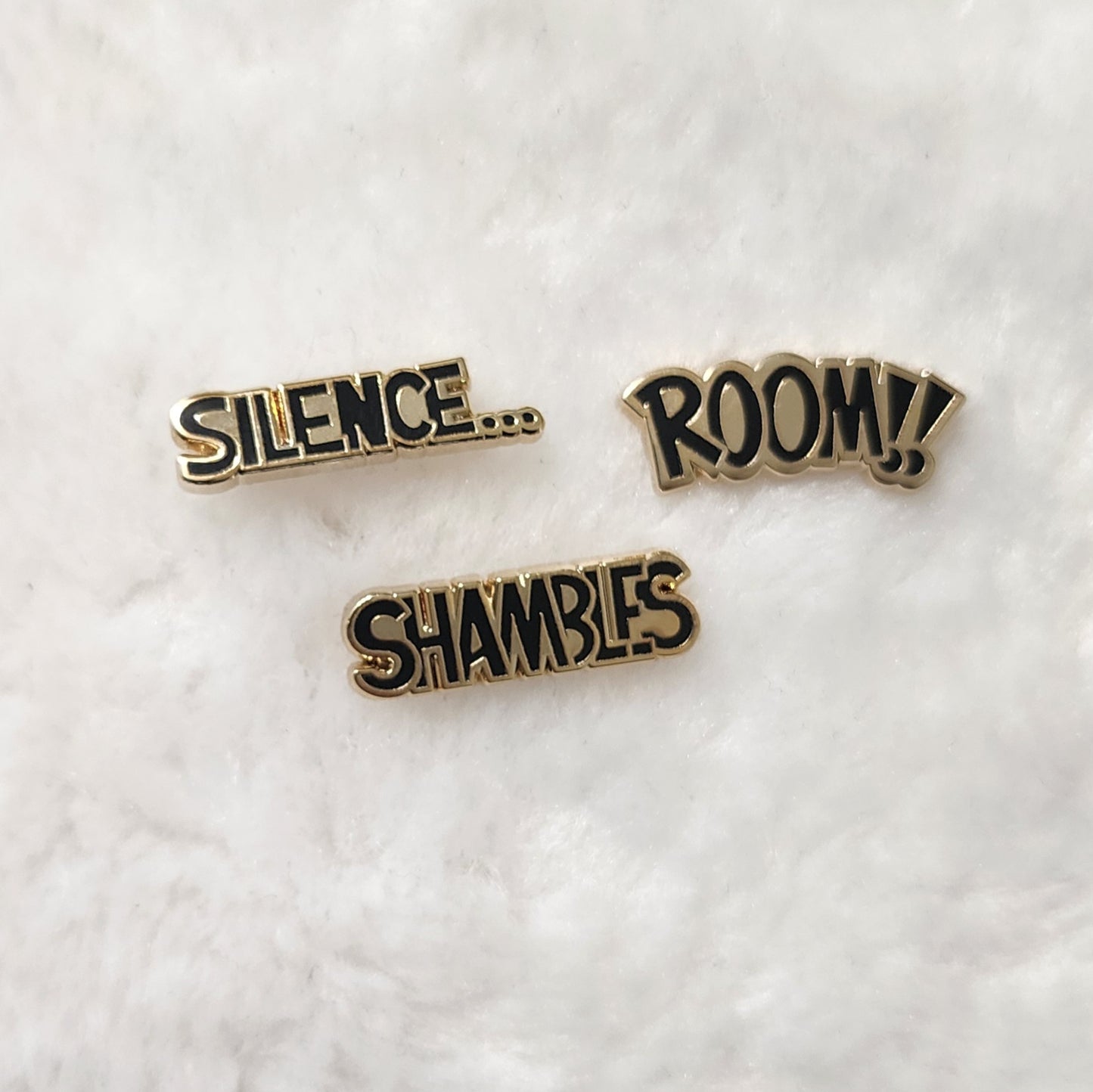 [Patreon] Words Filler Enamel Pins