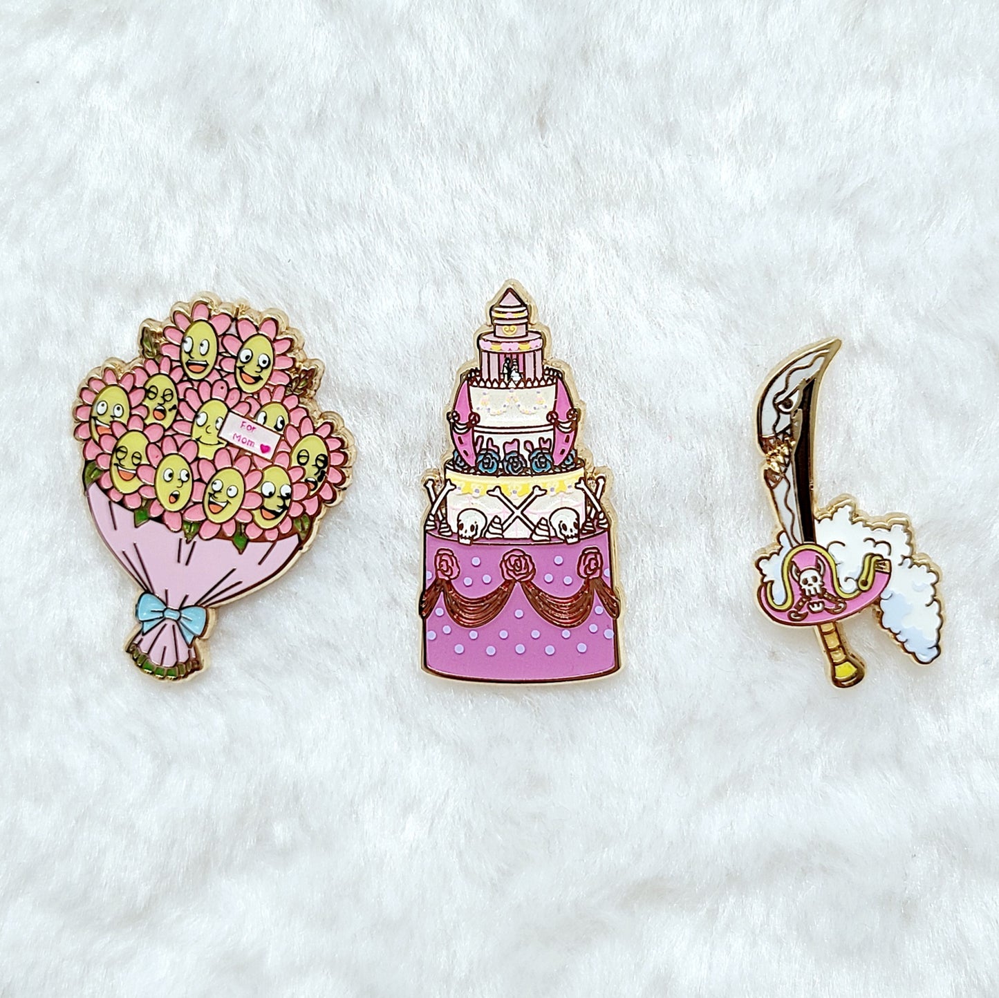 [Patreon] Wedding Filler Enamel Pins