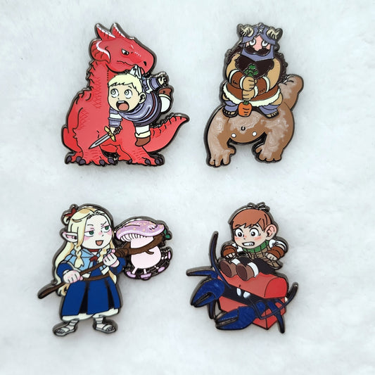 Foodie cheebs Hard Enamel filler pins (p4p)