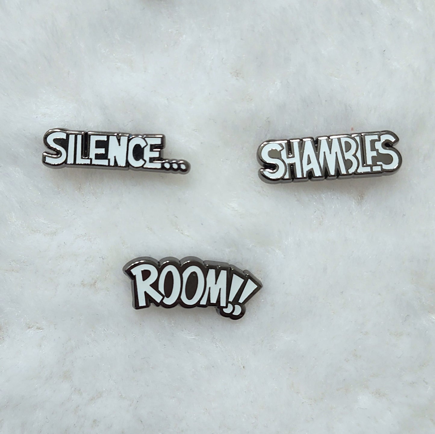 [Patreon] Words Filler Enamel Pins