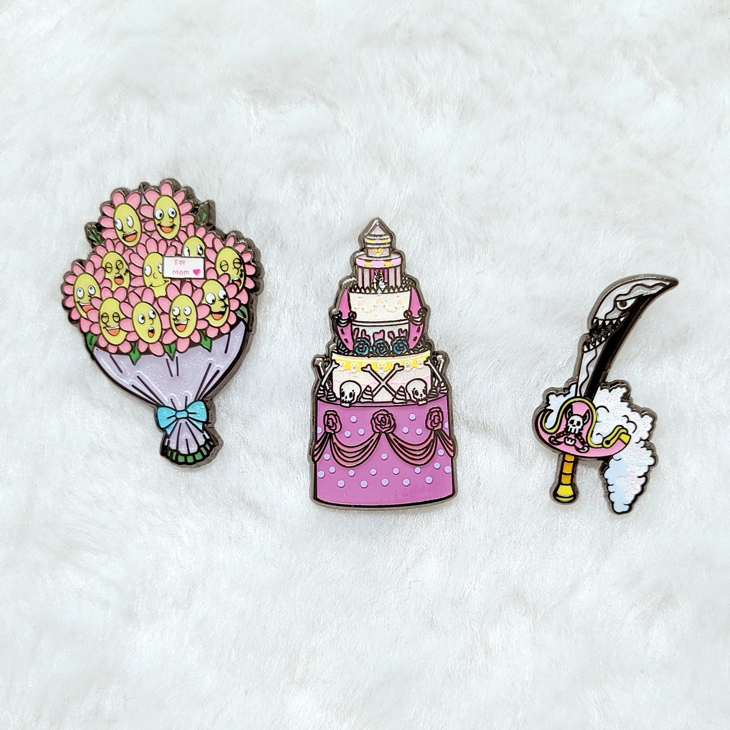 [Patreon] Wedding Filler Enamel Pins