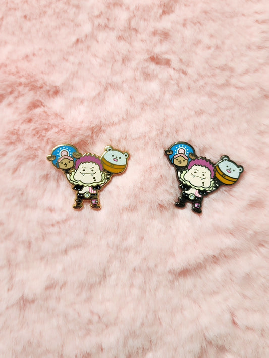 Donutboi hard enamel pins p4p