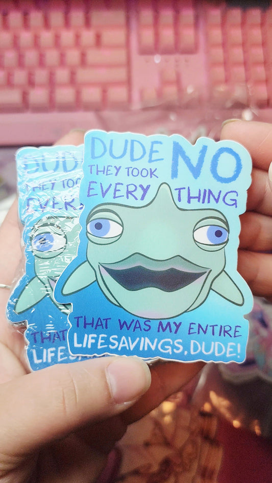 Fish Sticker Vinyl