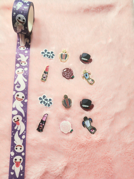 [Patreon] Ghost Princess Filler Enamel Pins