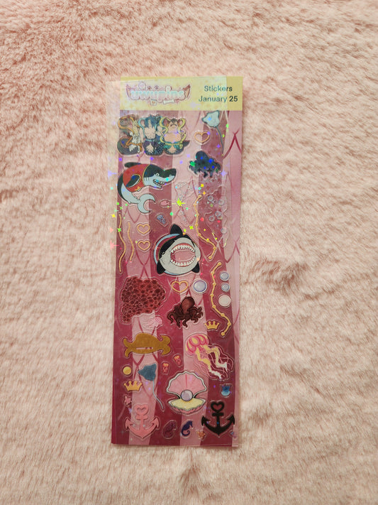 Mermaid Hime Sticker sheet