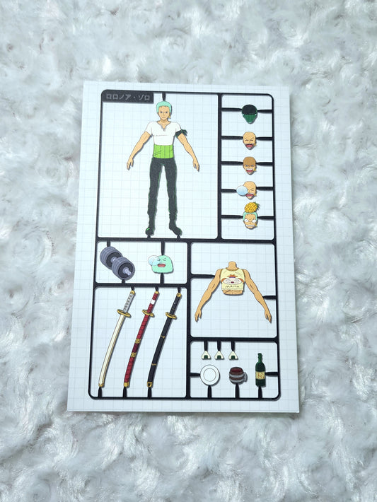 Small swordsman print