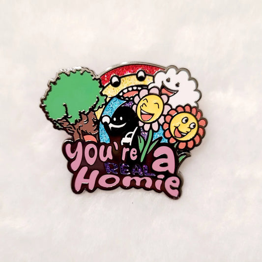 Homie Hard Enamel Pin