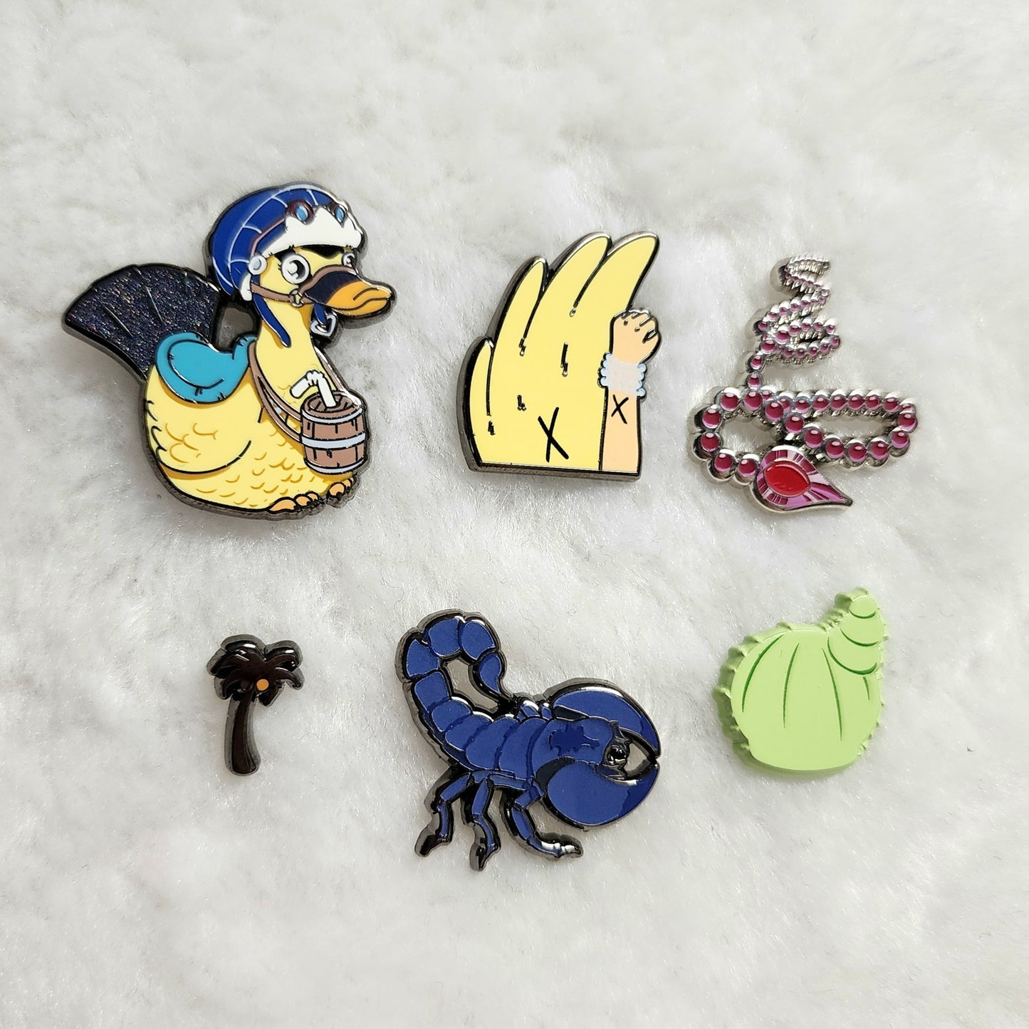 [Patreon] Miss Wednesday Filler Enamel Pins