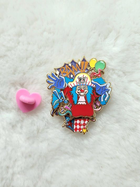 [Discord Exclusive] Clown in the box spring enamel pin