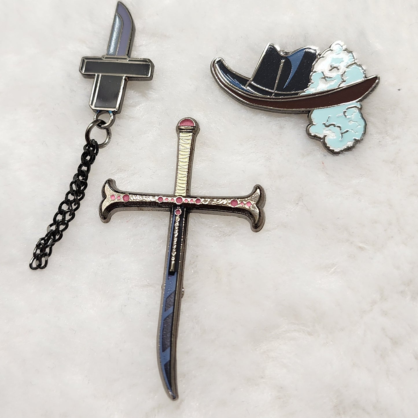 [Patreon] Daddy Long Sword Filler Enamel Pins