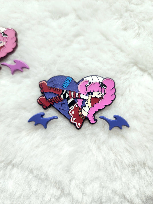 Kawaii Princess Soft enamel pin