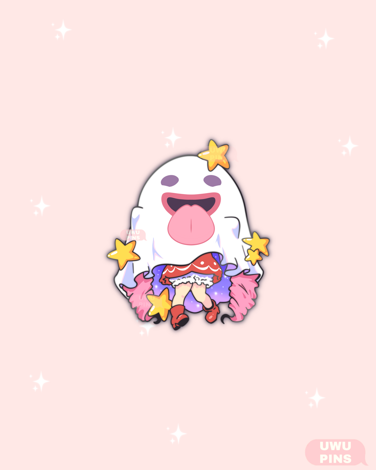 young ghost girl pin (pre-order)