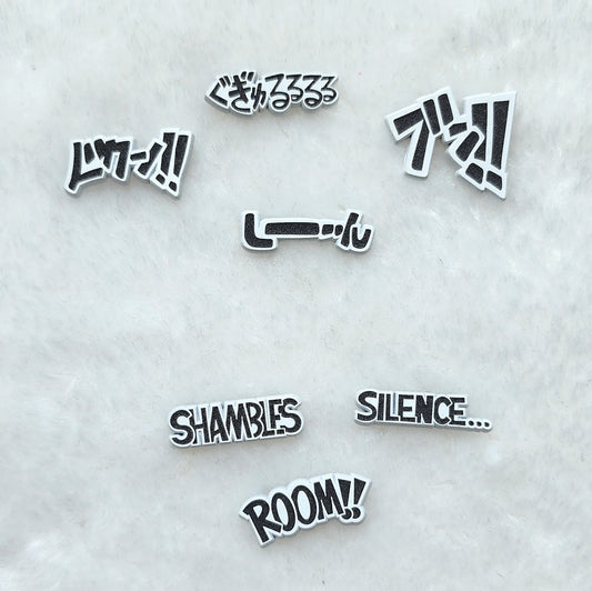 [Discord] Words Filler Enamel Pins
