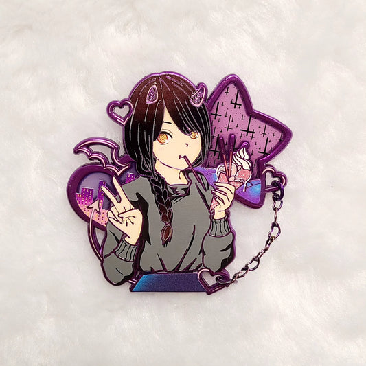 [Discord Exclusive] Devil cutie Soft Enamel Pin