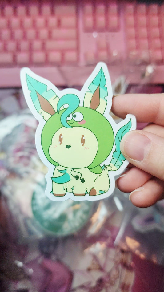 green hat Sticker Vinyl (Copy)