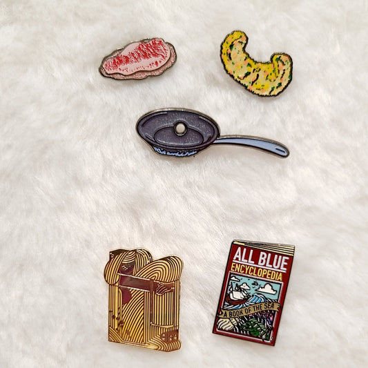 [patreon] Chef Hard Enamel Filler Pins