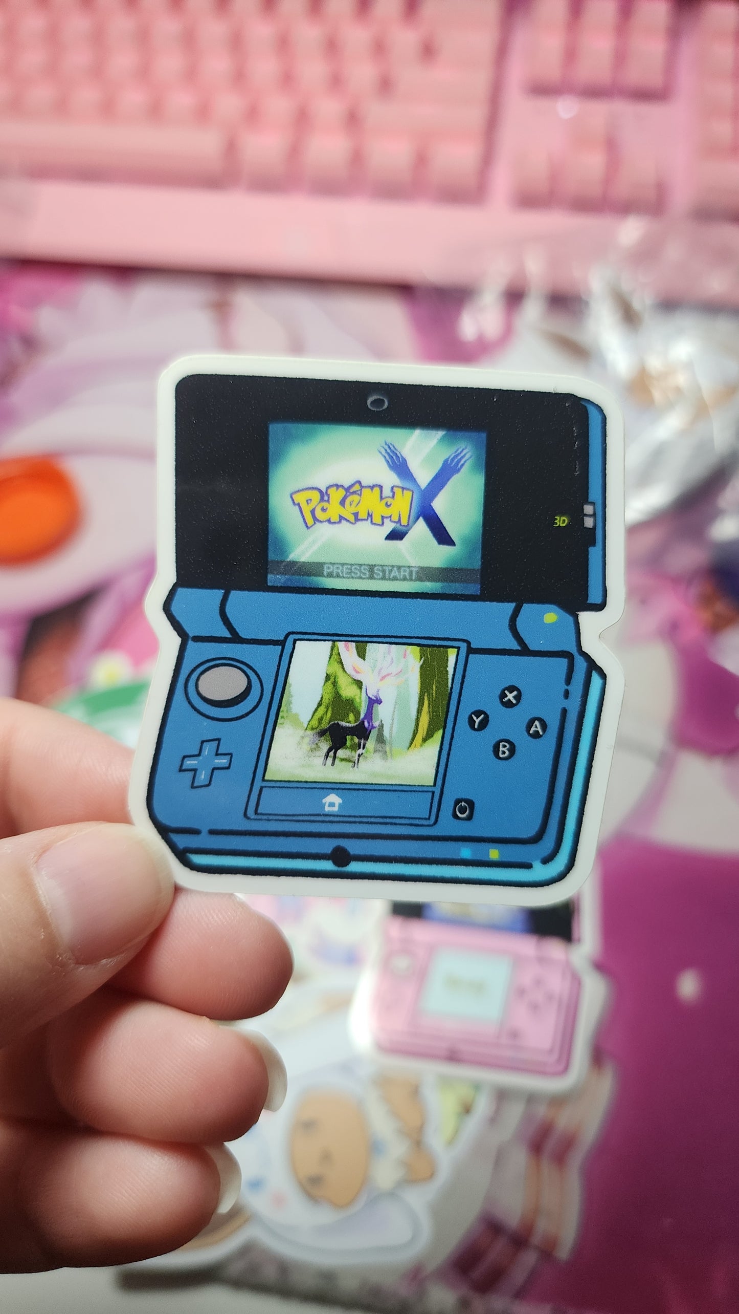nostalgic console Sticker Vinyl