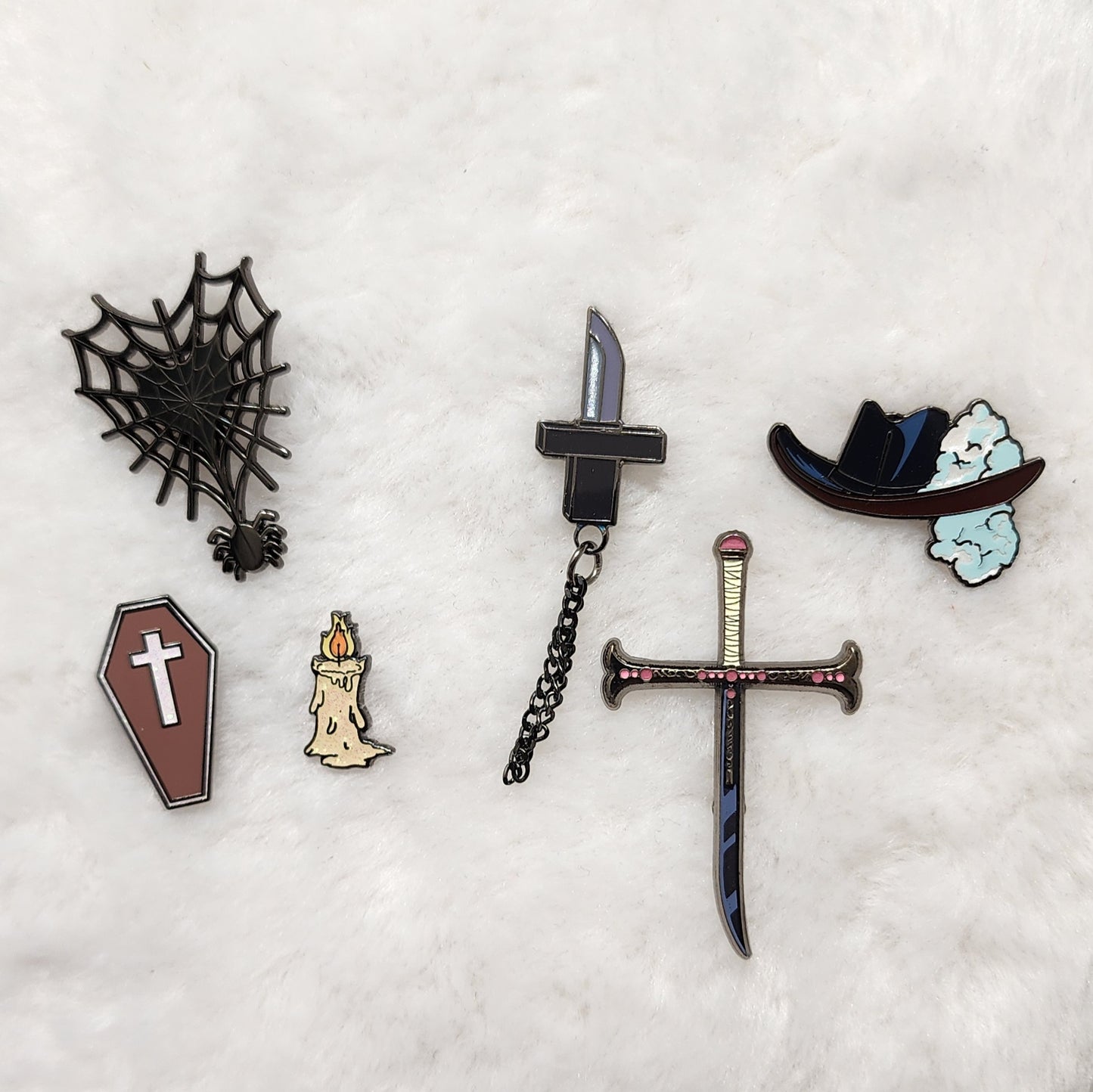 [Patreon] Daddy Long Sword Filler Enamel Pins