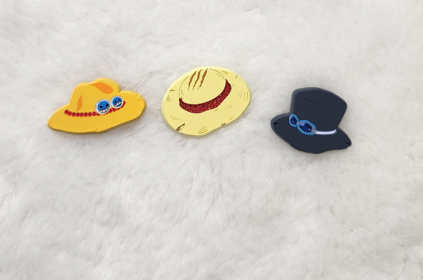 [Patreon] Hats and sandos Filler Enamel Pins