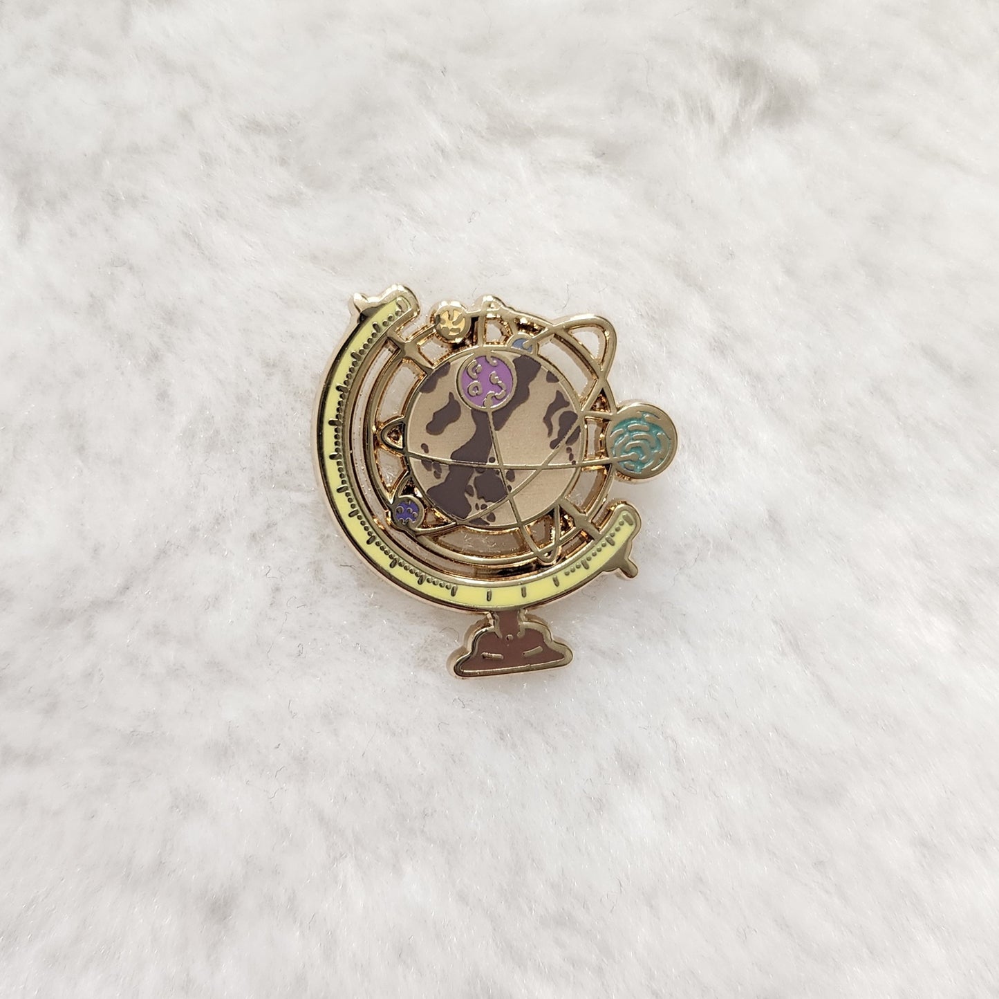 Bookworm Filler Enamel Pins