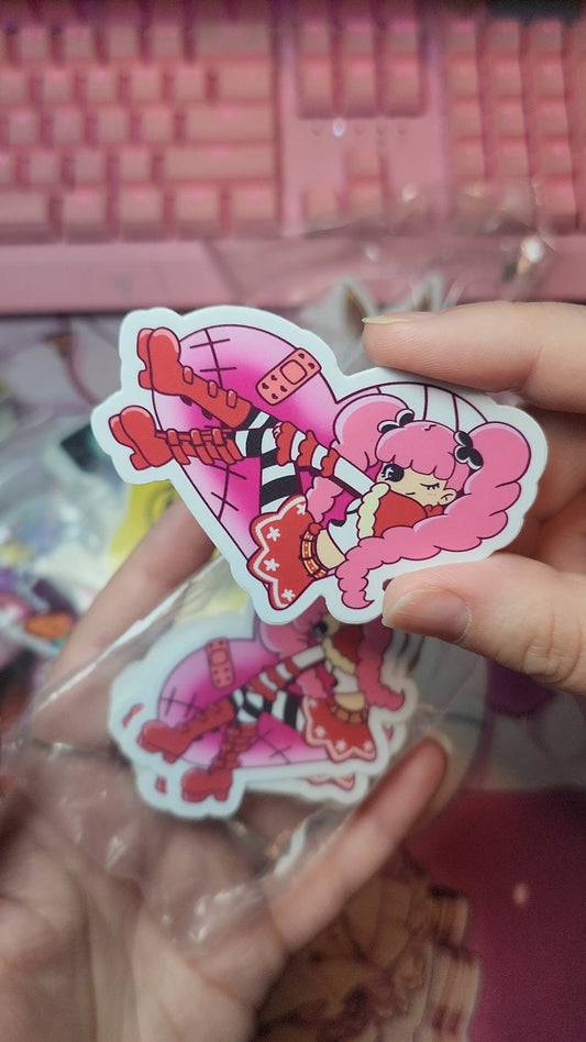 Kawaii Princess Sticker Vinyl