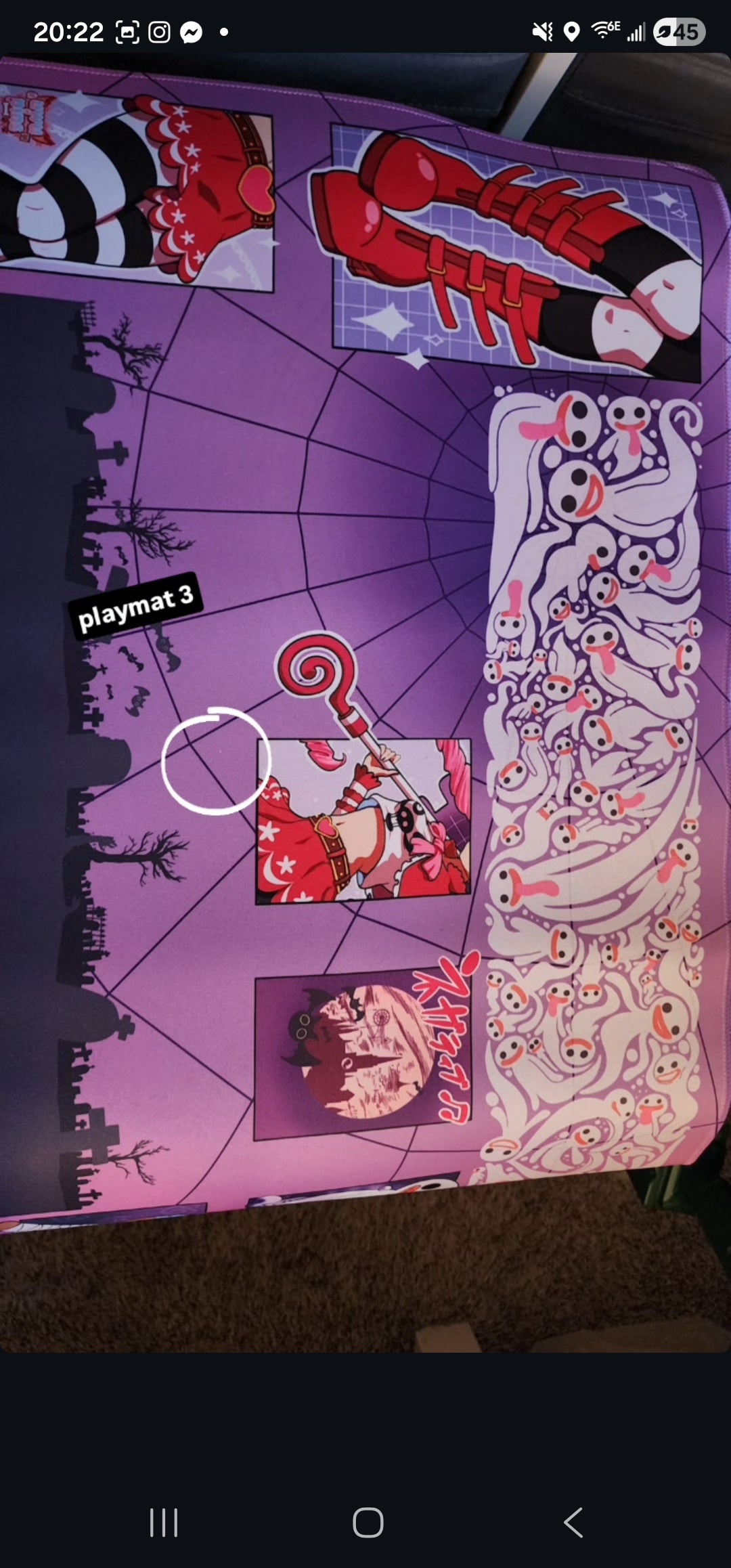 Ghosts Playmat Deskmat